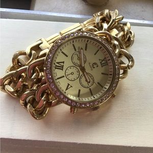 Gold Chain Charming Charlie Watch